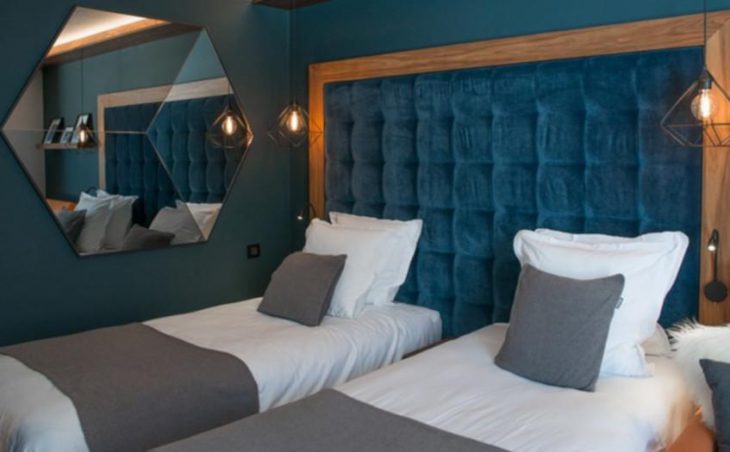 Hotel Fahrenheit Seven, Val Thorens, Twin Bedroom